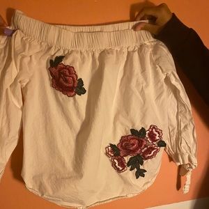 Charlotte Russe off the shoulder top